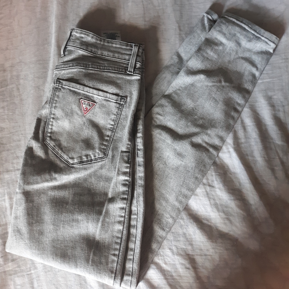 Guess Acid Wash Skinny Jeans